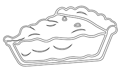 Outline:3bjhlaunb7e= Pie Clipart