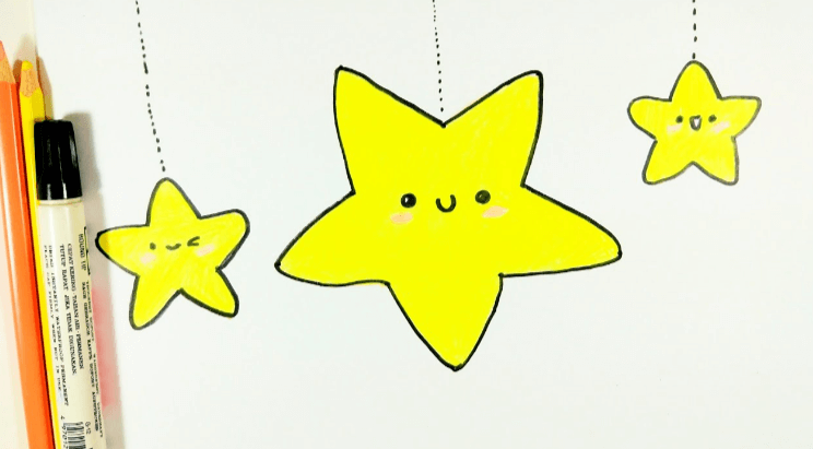 Cute:0scen_Kywfq= How to Draw a Star