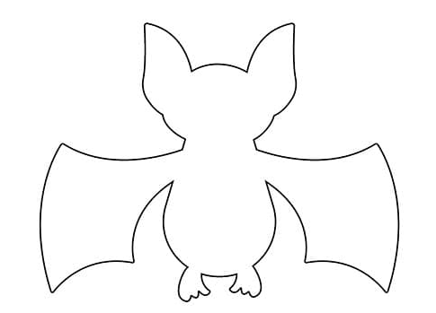 Outline:9uwqeznafki= Bat Template