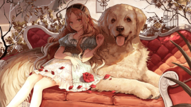 Anime:_Mu8cjvrzds= Dog Art