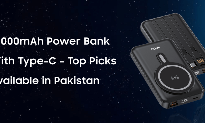 10000mAh Power Bank with Type-C – Top Picks Available in Pakistan