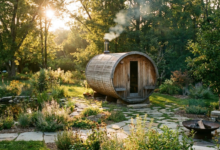 Running a Barrel Sauna in a Cold Winter Climate
